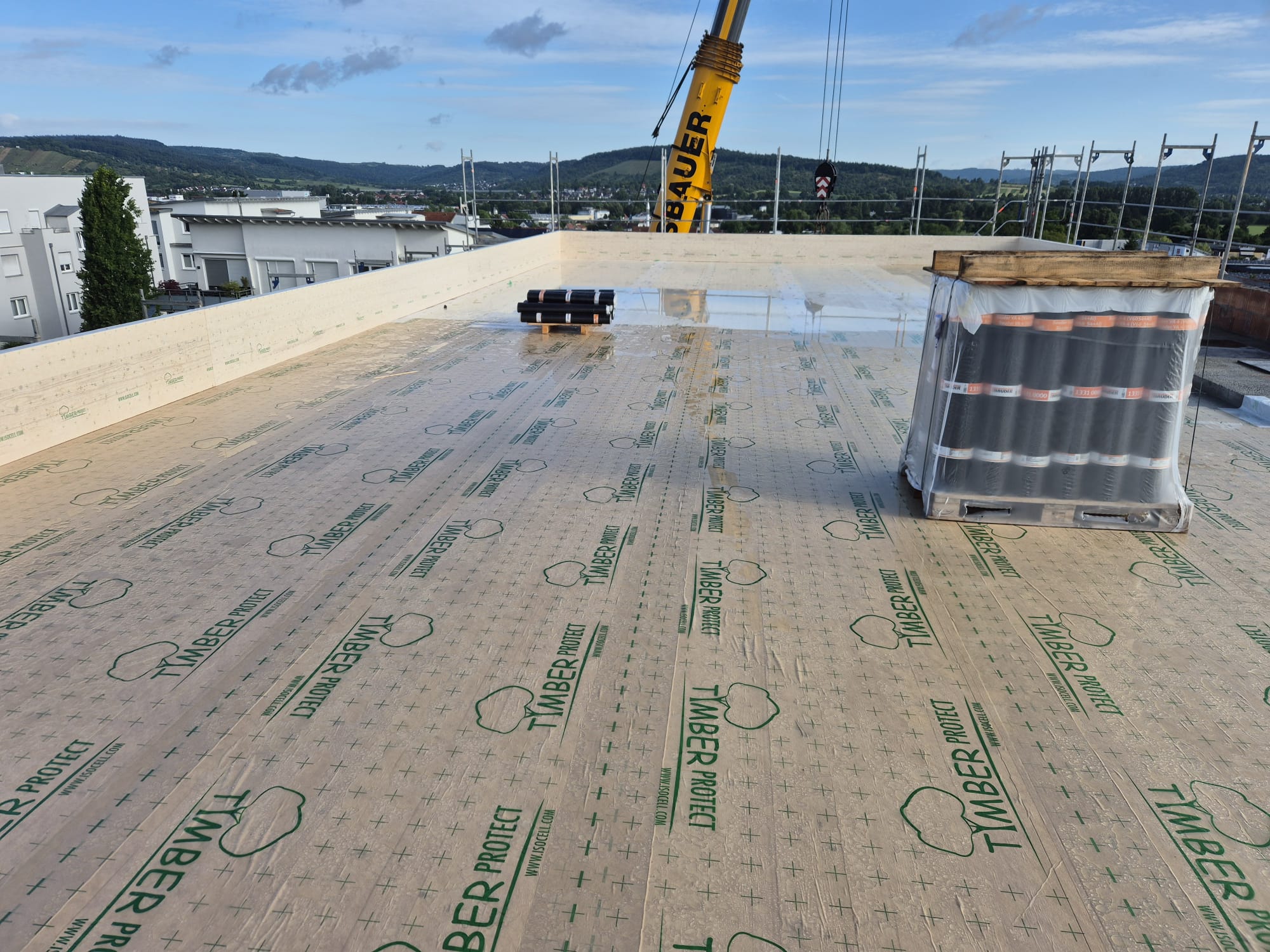 Flachdach mit Bauarbeiten und Materialien | REiCH Flachdachsystemleistung GmbH